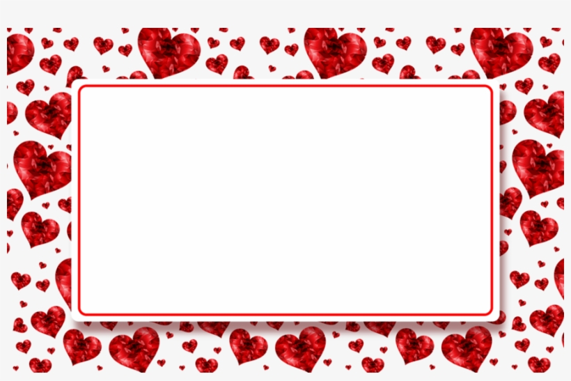 5'x7'area Rug Clipart - Frame Hearts Transparent, transparent png download