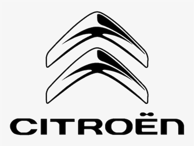 Citroen Logo Black And White, transparent png download