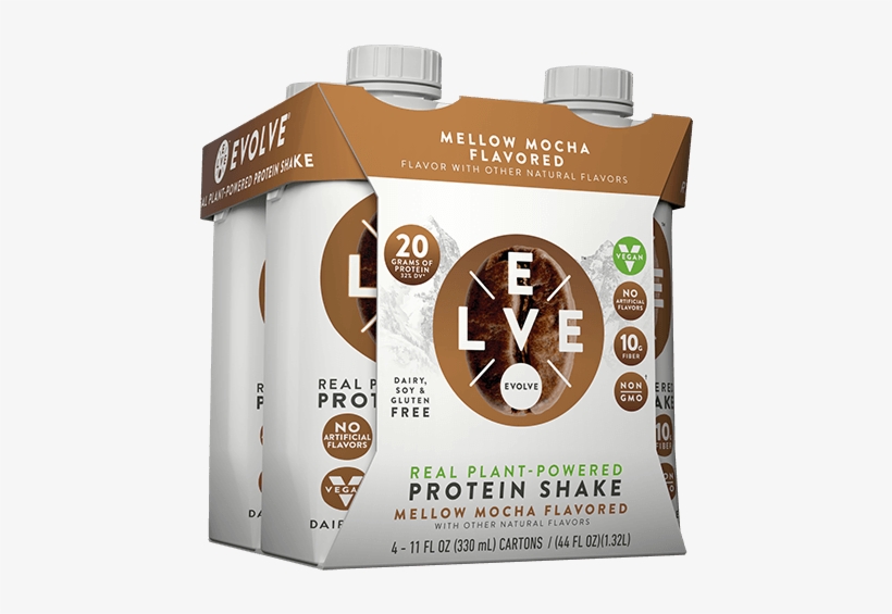 Nutrition Facts - Evolve Protein Shake Reviews, transparent png download