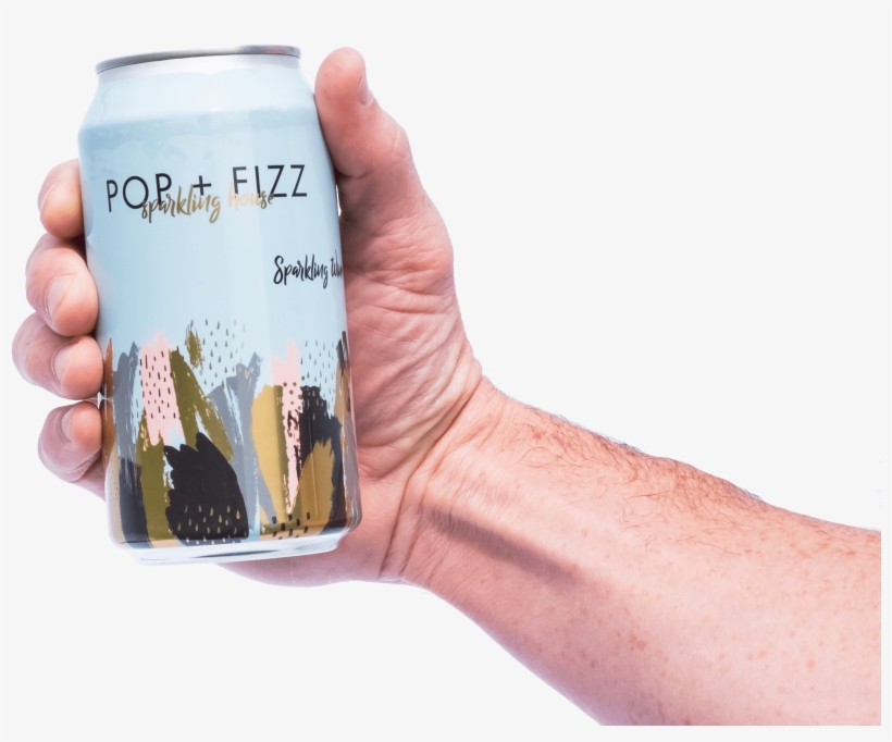 Pop Fizz White Hand - Hand, transparent png download