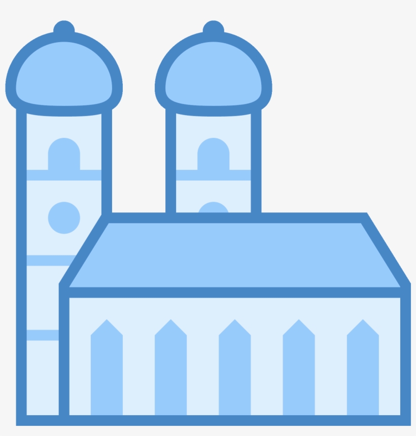 Munich Cathedral Icon, transparent png download