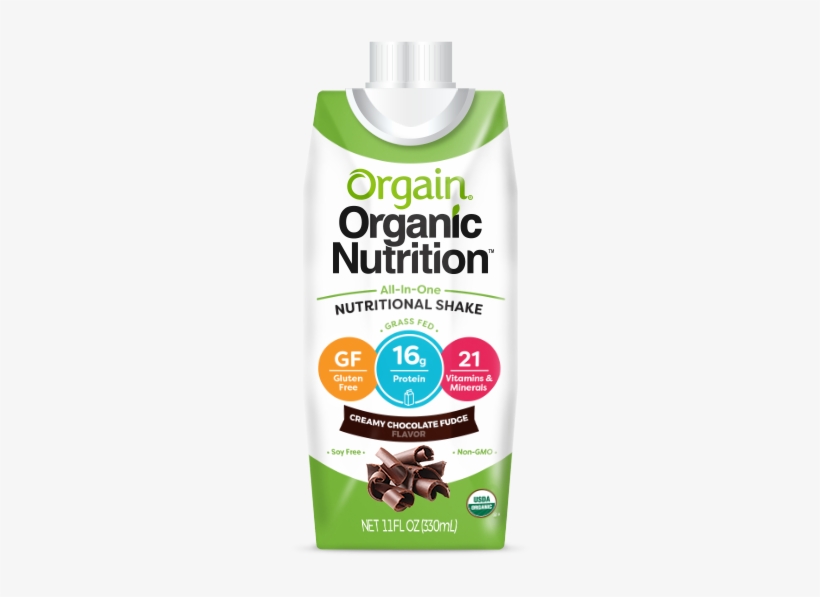 Orgain Protein Shake, transparent png download