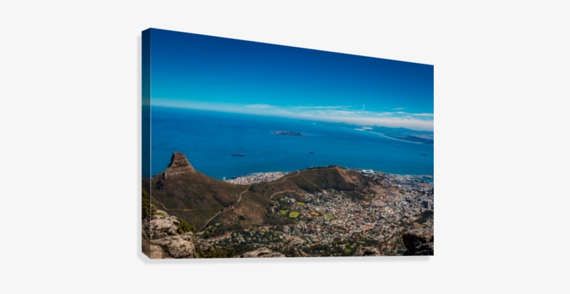 Lions Head Canvas Print - Cape Town, transparent png download