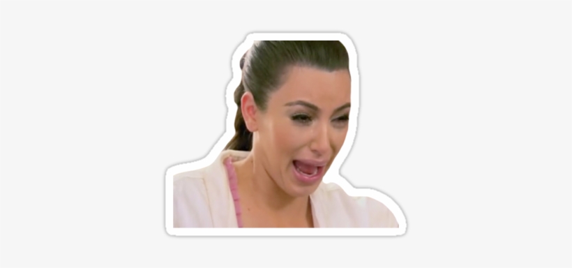 Sad Kim K Pt - Ким Кардашьян Плачет, transparent png download