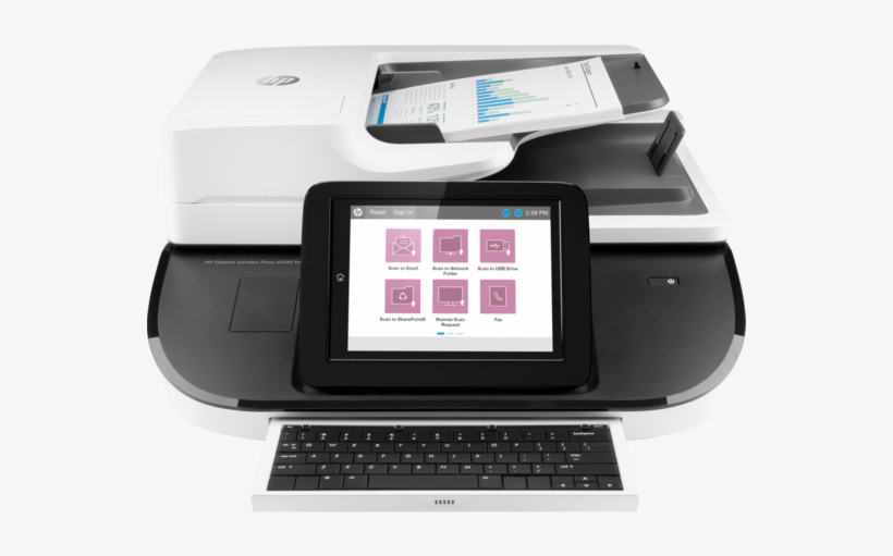 Hp Digital Sender Flow 8500 Fn2 - Hp Digital Sender 8500, transparent png download