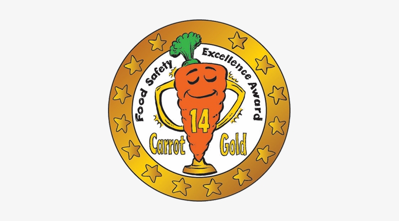 14 Carrot Gold Award - Food Safety Awards, transparent png download