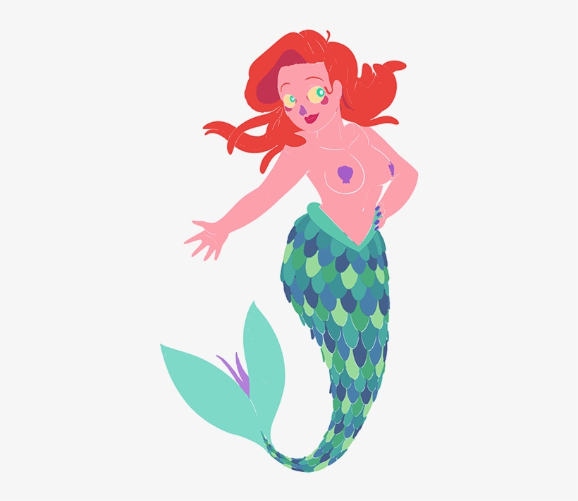 Ariel, The Little Mermaid - The Little Mermaid, transparent png download