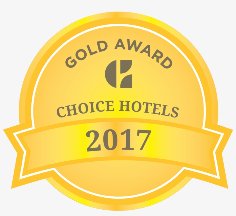 Awarded To The Top 10 Per Cent Of Choice Hotel Properties - Choice Hotels Gold Award, transparent png download