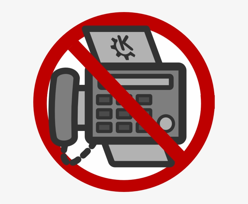 Fax Cliparts - Fax Machine, transparent png download