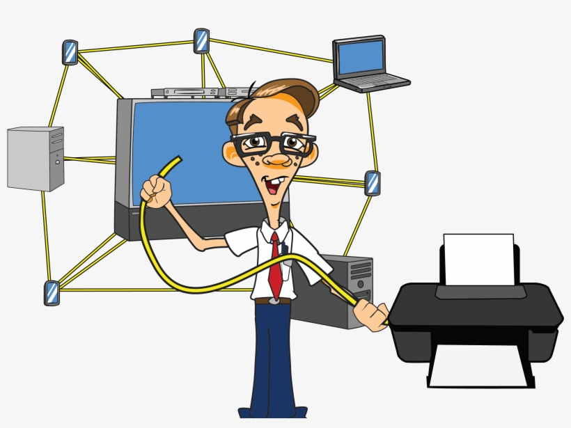 Printer And Fax Networking - Printer, transparent png download