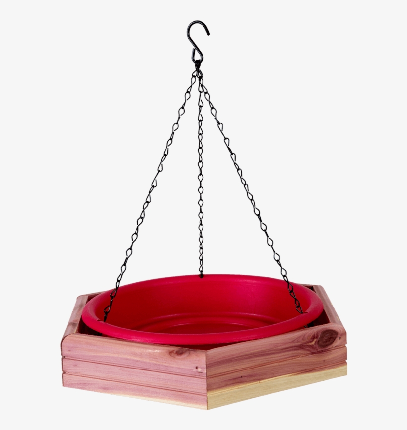 Pennington Cedar Hanging 2 In 1 Bird Bath/feeder - Royal Wing Cedar Hanging 2-in-1 Bird Bath/feeder, transparent png download
