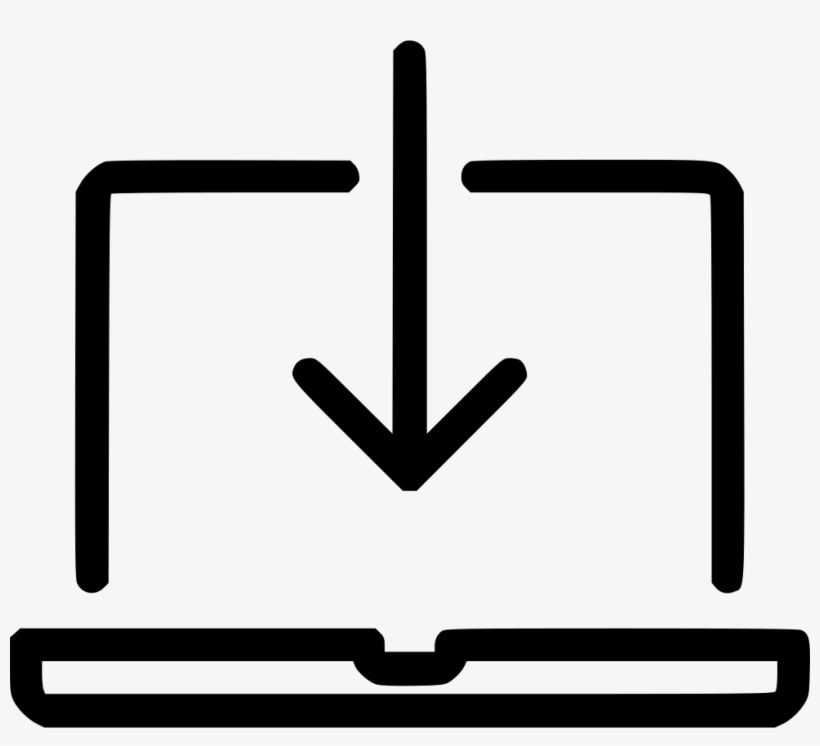 Computer Laptop Download Internet Comments - Icon Inbox, transparent png download