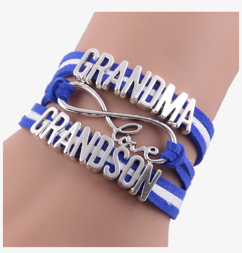 Grandma Loves Grandson Handcrafted Bracelet Grandmas, transparent png download