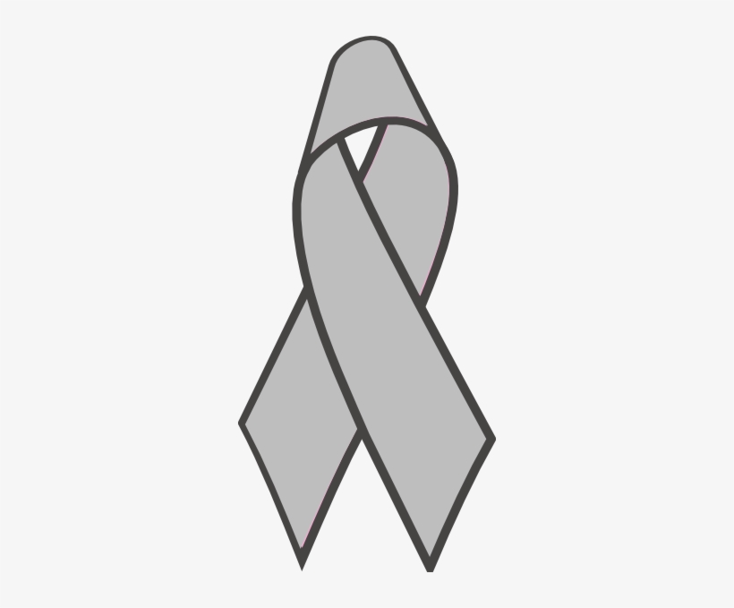How To Set Use Gray Brain Icon Png - Cancer Ribbon Clip Art, transparent png download