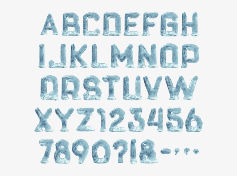 Cool And Cold 3d Font - Calligraphy, transparent png download