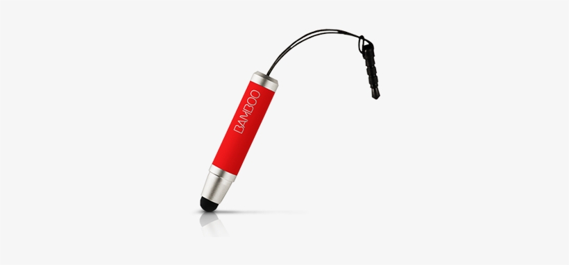 Wacom Stylus Bamboo Mini Red Accessories From Att - Wacom スタイラスペン Bamboo Stylus Mini Cs120b, transparent png download