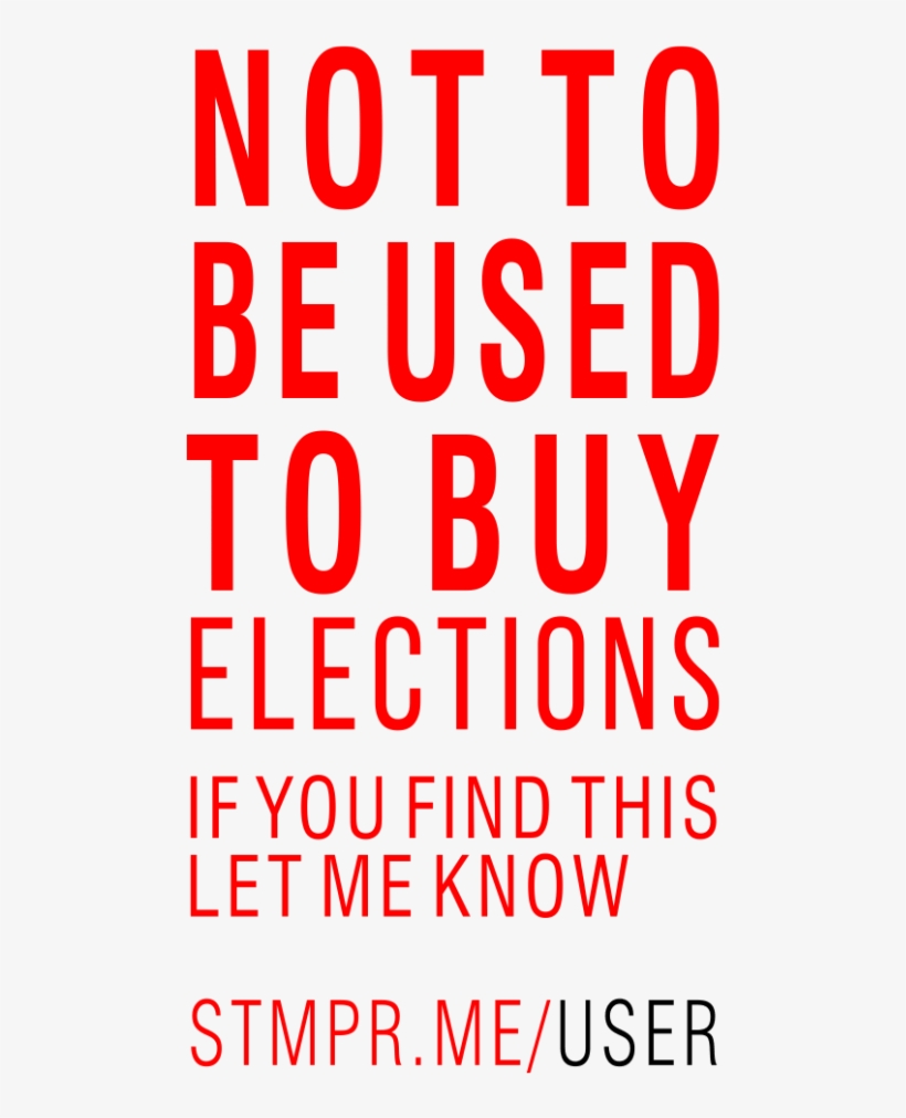 Not To Be Used To Buy Elections - Cardi Bi Like It Makeup, transparent png download