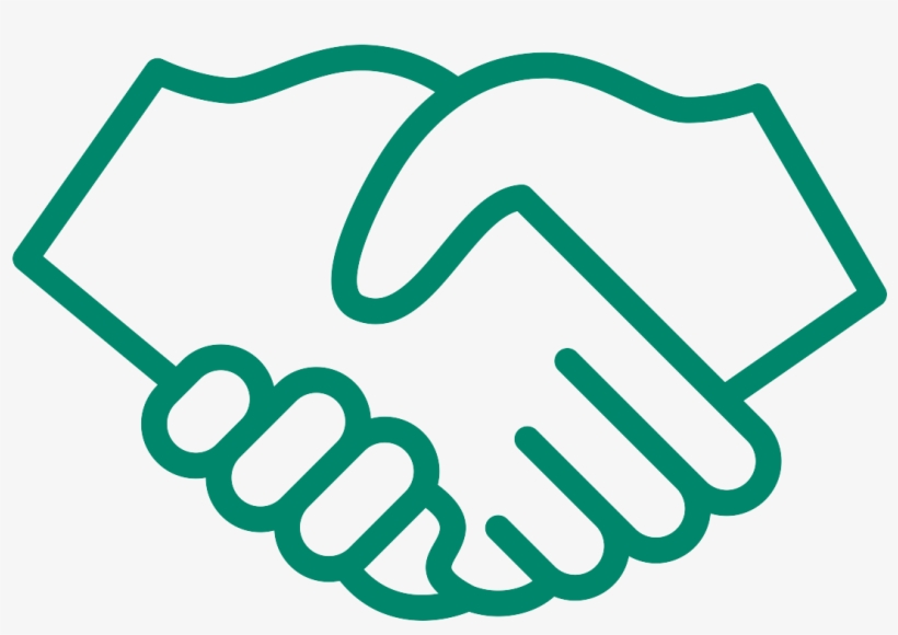 Better Investments, Better Deal Flow - Shaking Hands Clipart Black And White, transparent png download