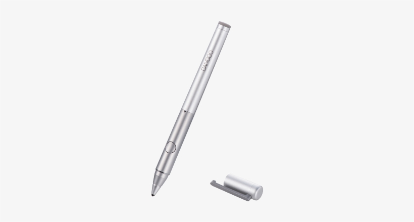 Product - Wacom Bamboo Stylus Fineline (silver), transparent png download