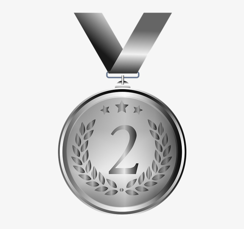 Medical Caduceus Png - Medalha Prata Png, transparent png download