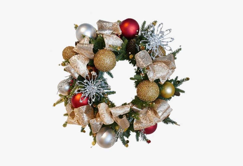 Starlight Collection Christmas Wreath 24 Inches - Wreath, transparent png download