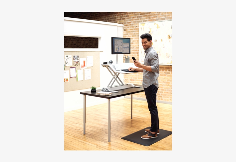 Take A Stand Against Sitting - Lotus Dx Sit Stand Workstation, transparent png download