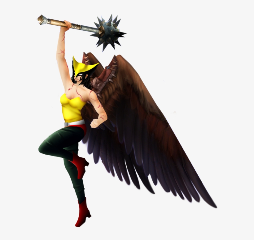 Hawkgirl Png Free Download - Hawkgirl Png, transparent png download
