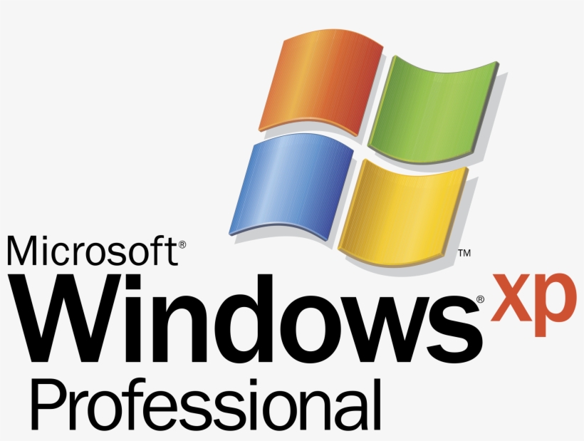 Microsoft Windows Xp Professional Logo Png Transparent - Microsoft Windows Xp Professional Recovery Dvd, transparent png download