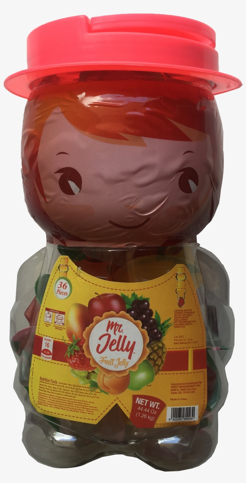 Girl Jelly Jar - Jar, transparent png download