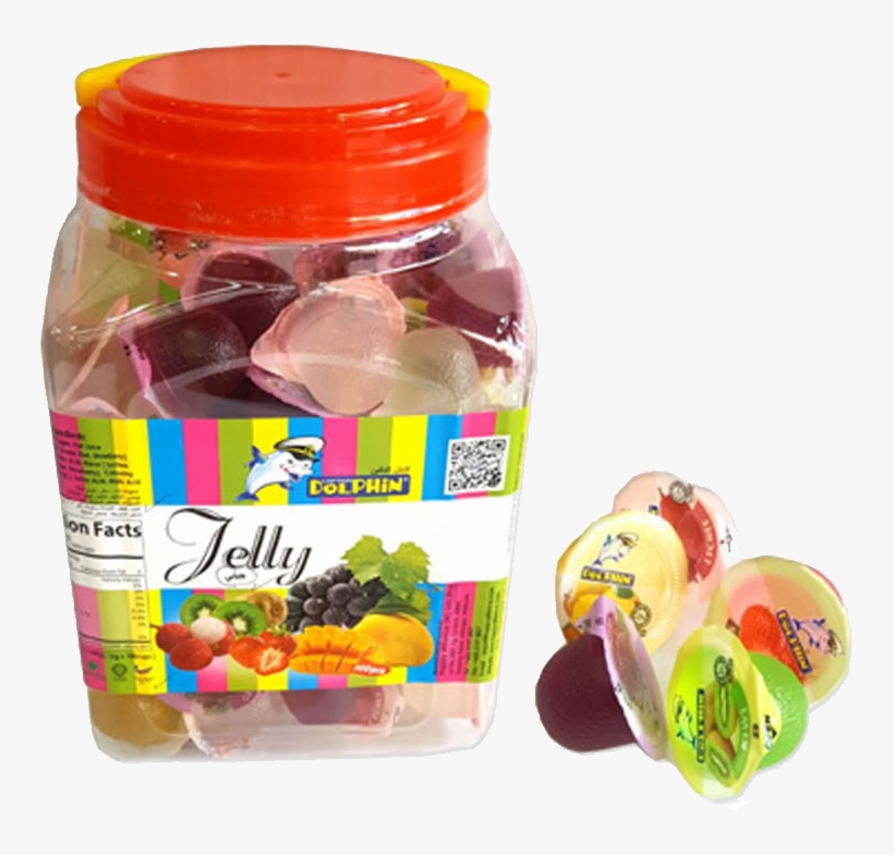 Dolphin Jelly Jar - Jar, transparent png download