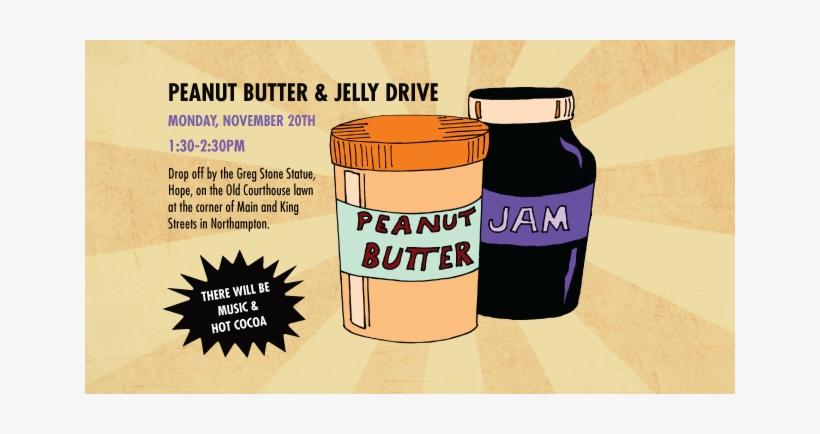 Hcg Partners With Peanut Butter And Jelly Jar Drive - Peanut Butter And Jelly Sandwich, transparent png download