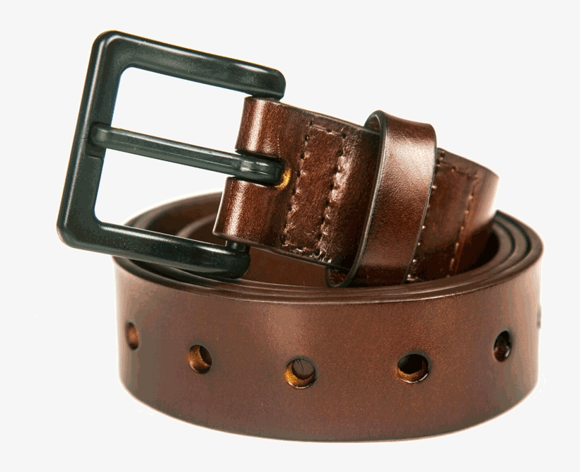 Brown 35 Mm Italian Leather Belt, transparent png download