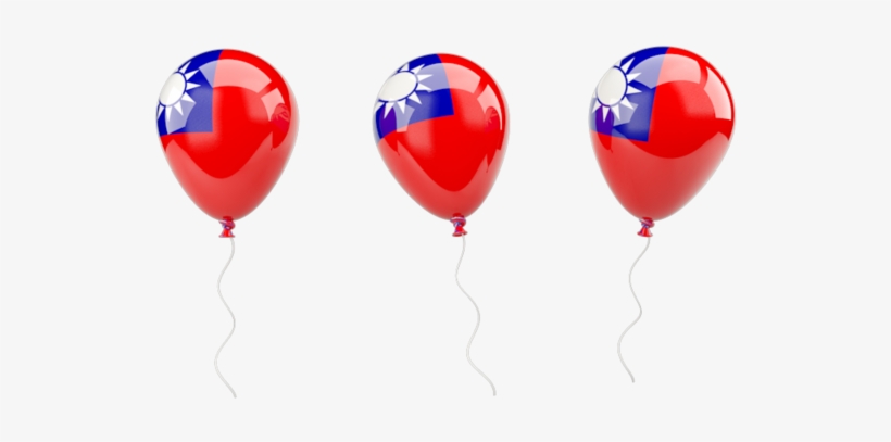 Taiwan Flag Transparent Png - Pakistan Flag Balloon Png, transparent png download