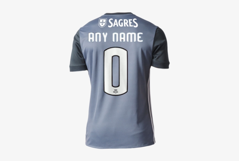 Benfica 17/18 Away Jersey Personalized - Benfica Jersey, transparent png download