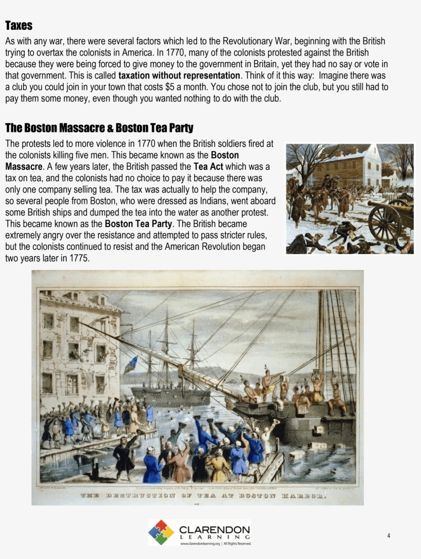 H-the Revolutionary War - Before And After Destruction In Revolutionary War, transparent png download