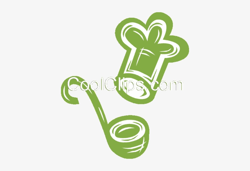 Chef's Hat And Ladle - Illustration, transparent png download