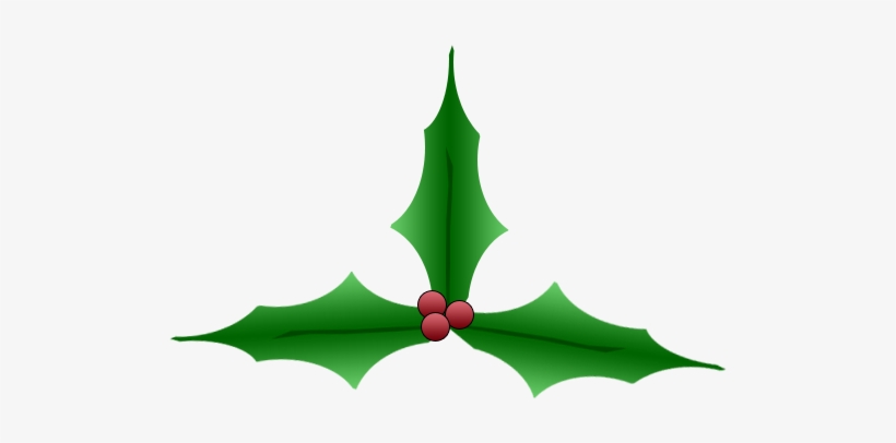 Christmas-holly - Christmas Day, transparent png download