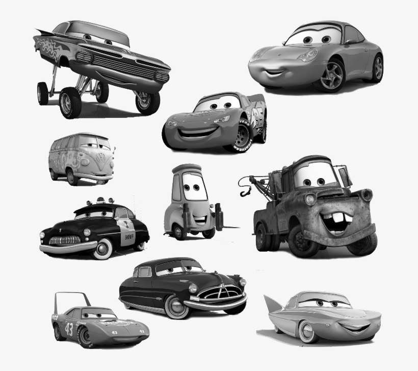 X19 - Mater Cars Edible Cake Image Topper, transparent png download