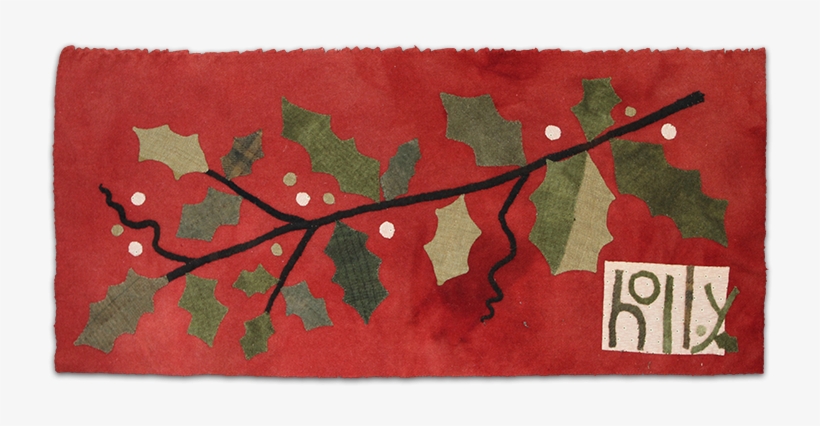 Boughs Of Holly Wool Kit - Appliqué, transparent png download