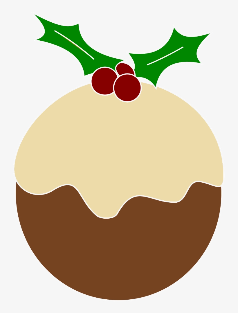 Card - Christmas Pudding Png, transparent png download