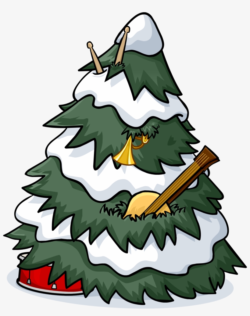 Instrument Tree - Club Penguin Cheats 2010, transparent png download