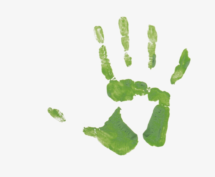 These Same Hand Prints Have Also Become My Branding, - Leaf, transparent png download