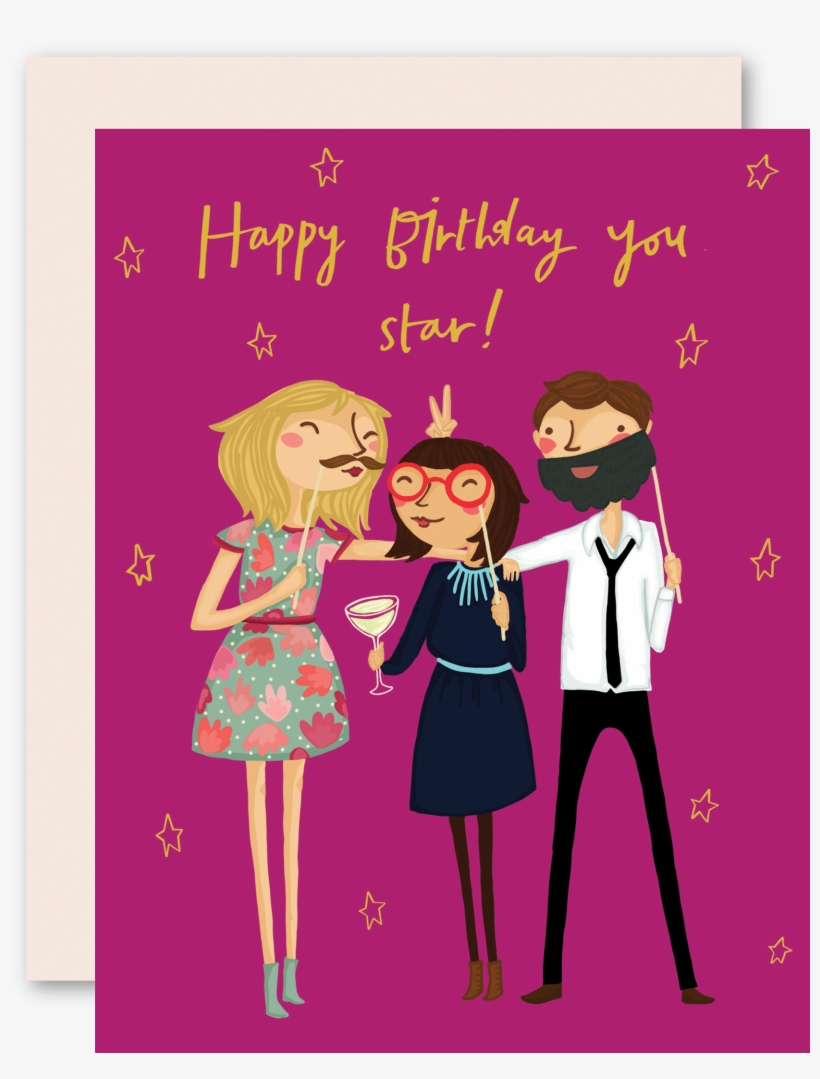 Happy Birthday You Star, transparent png download