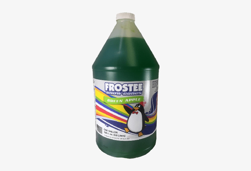 Frostee Snow Cone Green Apple Syrup, 1 Gallon 4 Per - Frostee Snow Cone Syrup, Tiger's Blood, 128 Ounce (pack, transparent png download