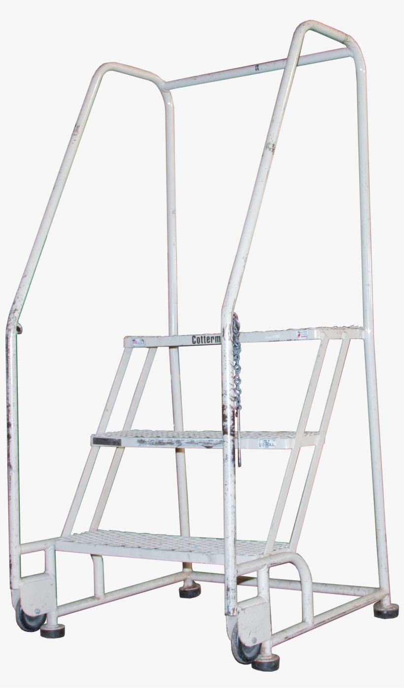 Used Tilt-roll Rolling Ladders - Ladder, transparent png download