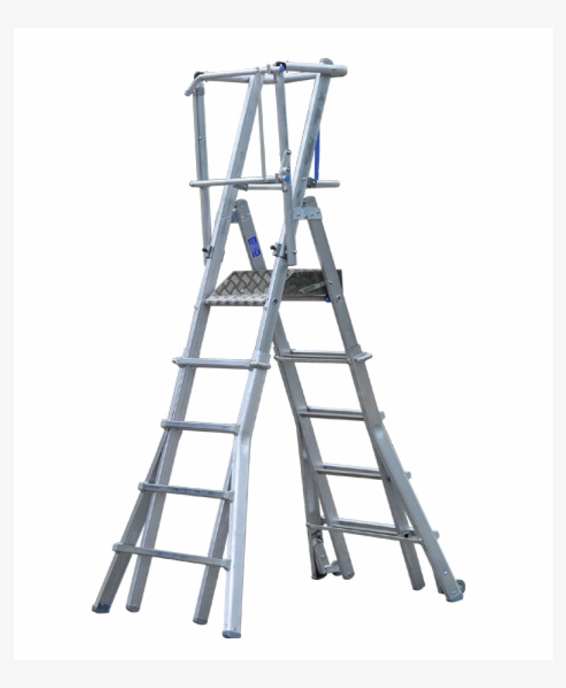 Podium Ladder Adjustable - Ladder, transparent png download