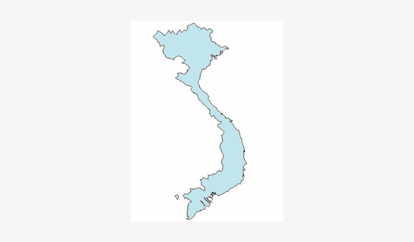 Vietnam Map - Malaria Map Asia, transparent png download