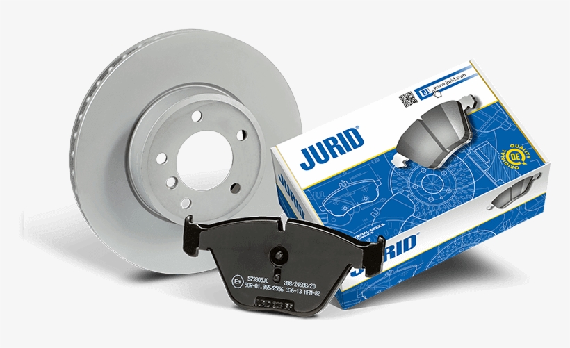 Jur#brake Pad Disc Pack - Brake Disc Set (2) - Ferodo - Volvo V70 Xc70 S70 (ddf1259), transparent png download
