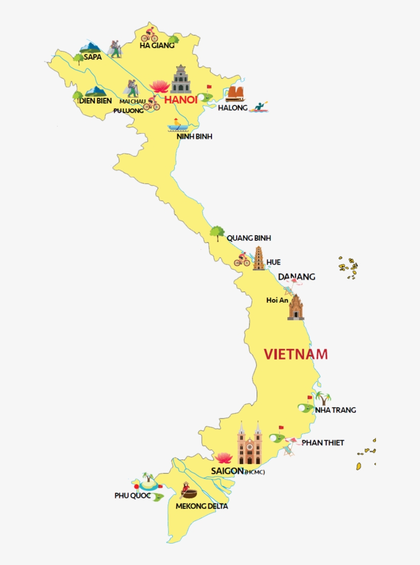Things To Do In Vietnam - Atlas, transparent png download