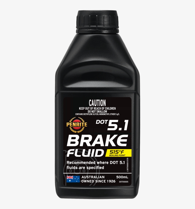 1 Brake Fluid - Penrite Super Dot 4 Brake Fluid 500ml, transparent png download